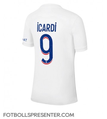 Paris Saint-Germain Mauro Icardi #9 Tredje Matchtröja 2022-23 Kortärmad